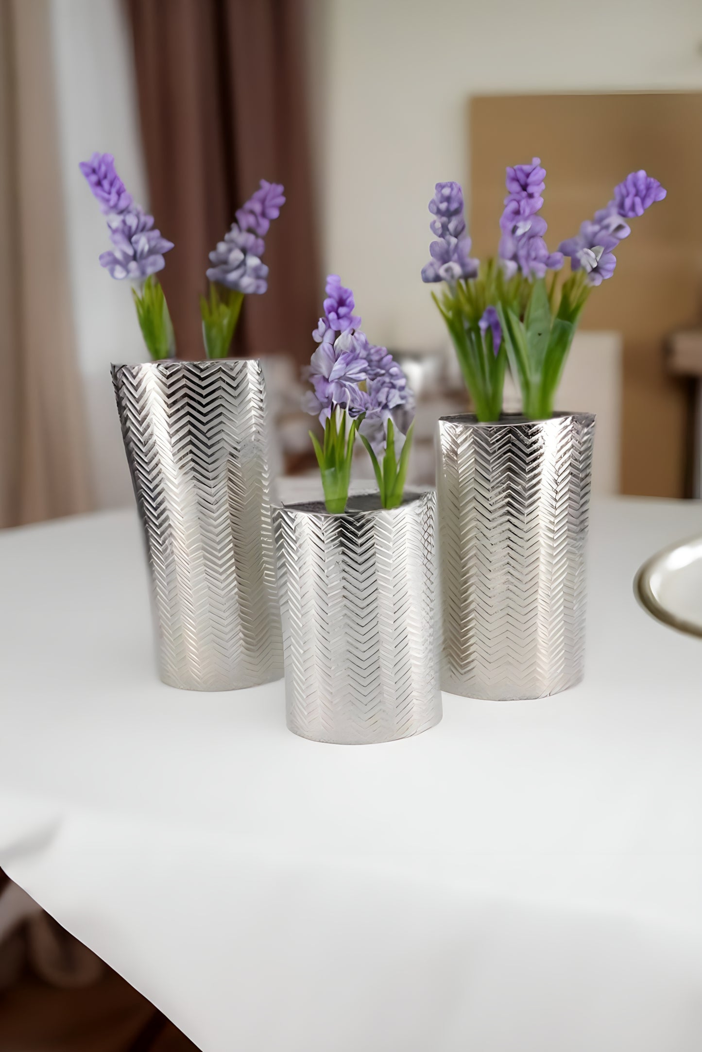 Shataj Decorative Aluminum Flower Vase