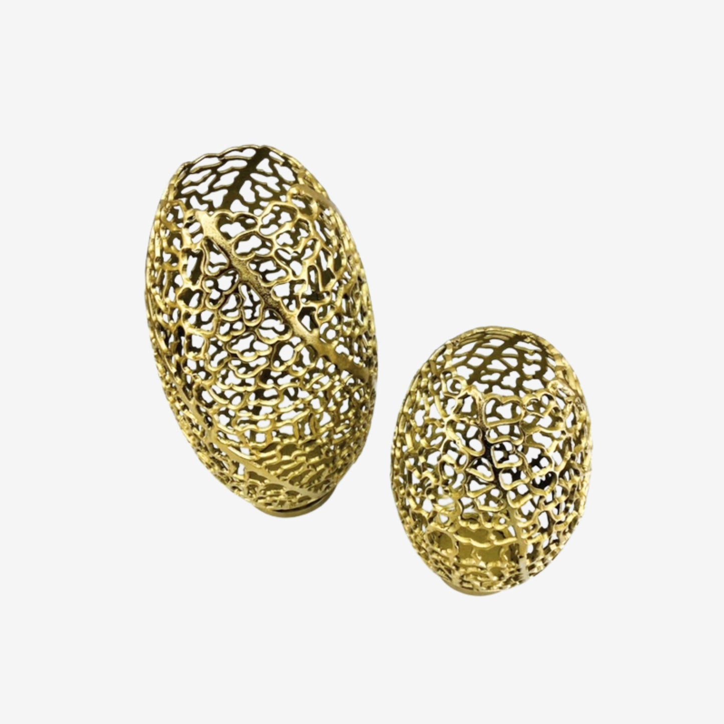 Shataj Decorative Aluminum Floor Gold Vase