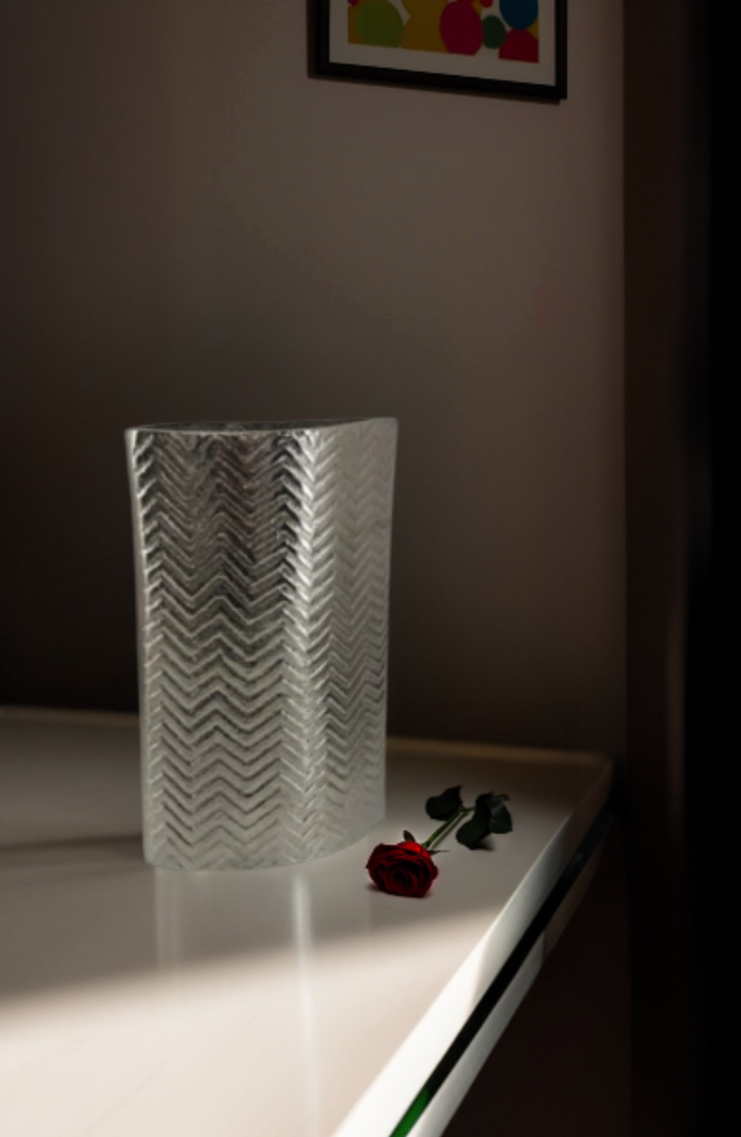 Shataj Decorative Aluminum Flower Vase