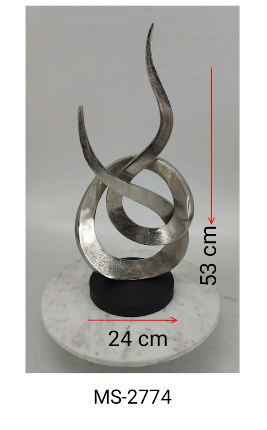 Shataj Decorative Aluminum Sculpture