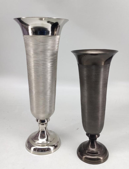 Shataj Decorative Aluminum Floor Vase - Travel Style